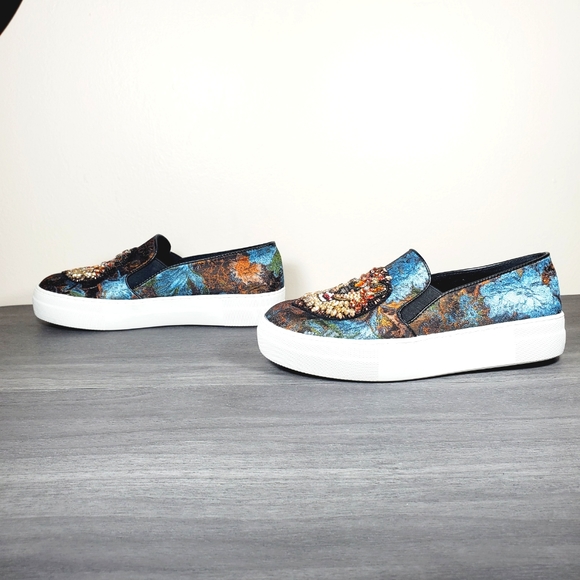 Steve Madden Fiasco Beaded Lion Sneaker size 7 - Picture 8 of 10